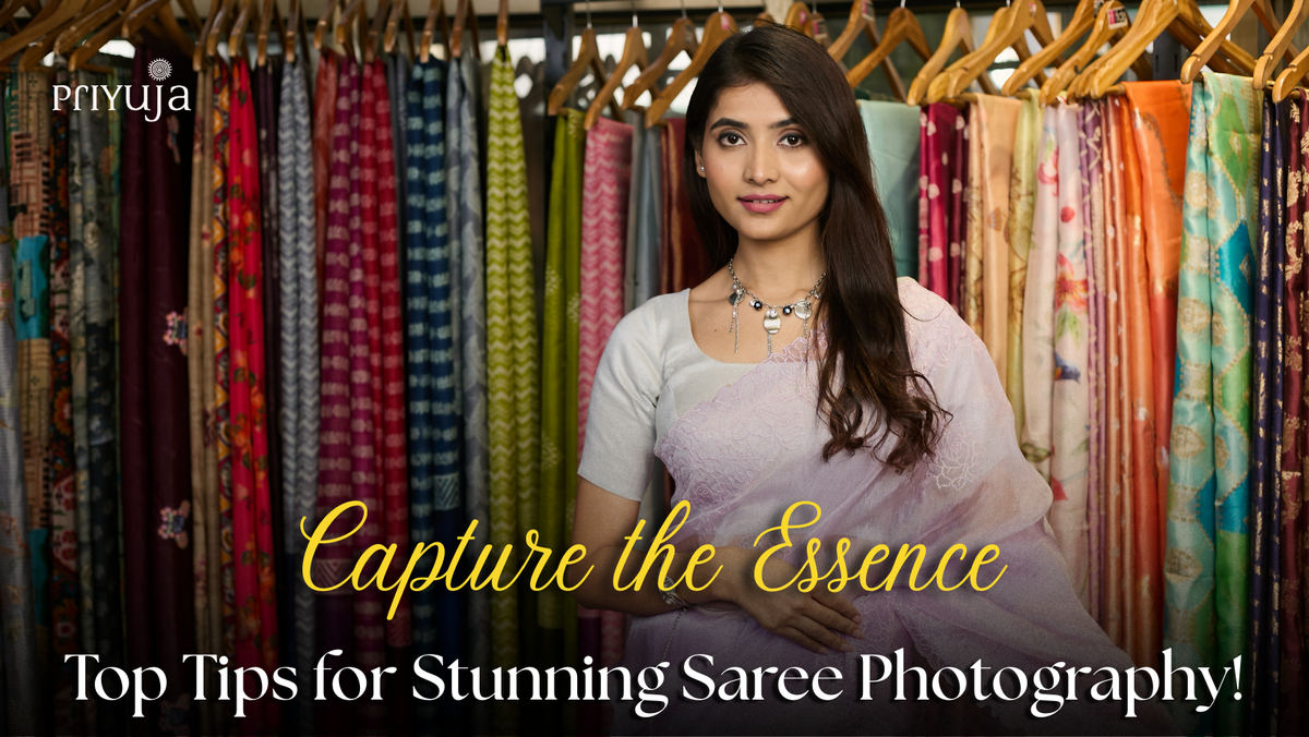 Capture the Essence Top Tips for Stunning Saree Photography!
