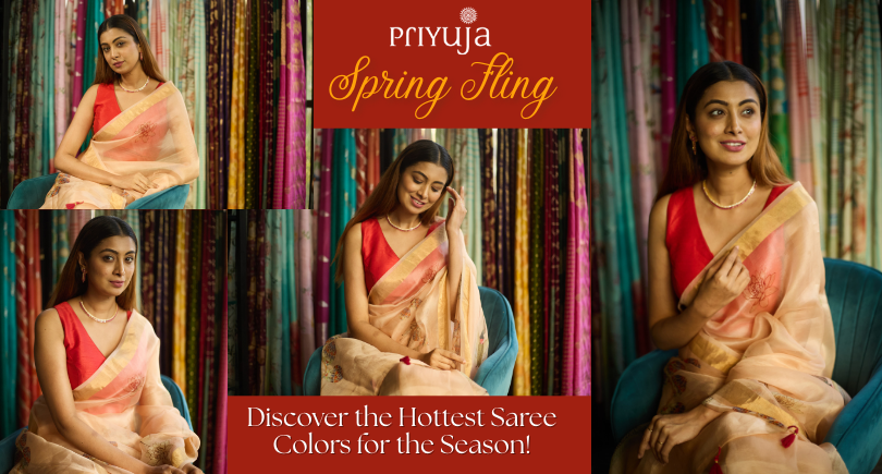 Discover the Hottest Saree Colors for the Spring Season!