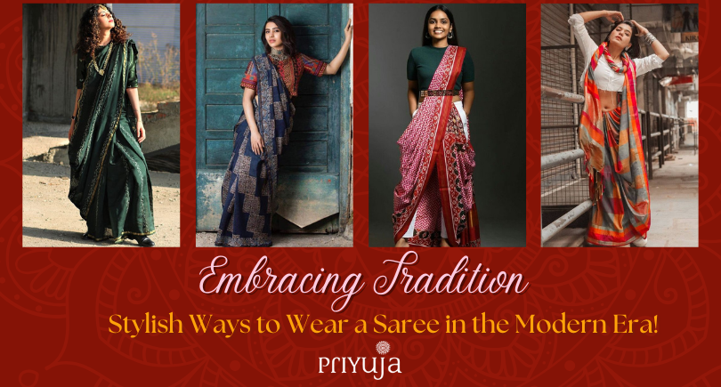Stylish Ways to Wear a Saree in the Modern Era!