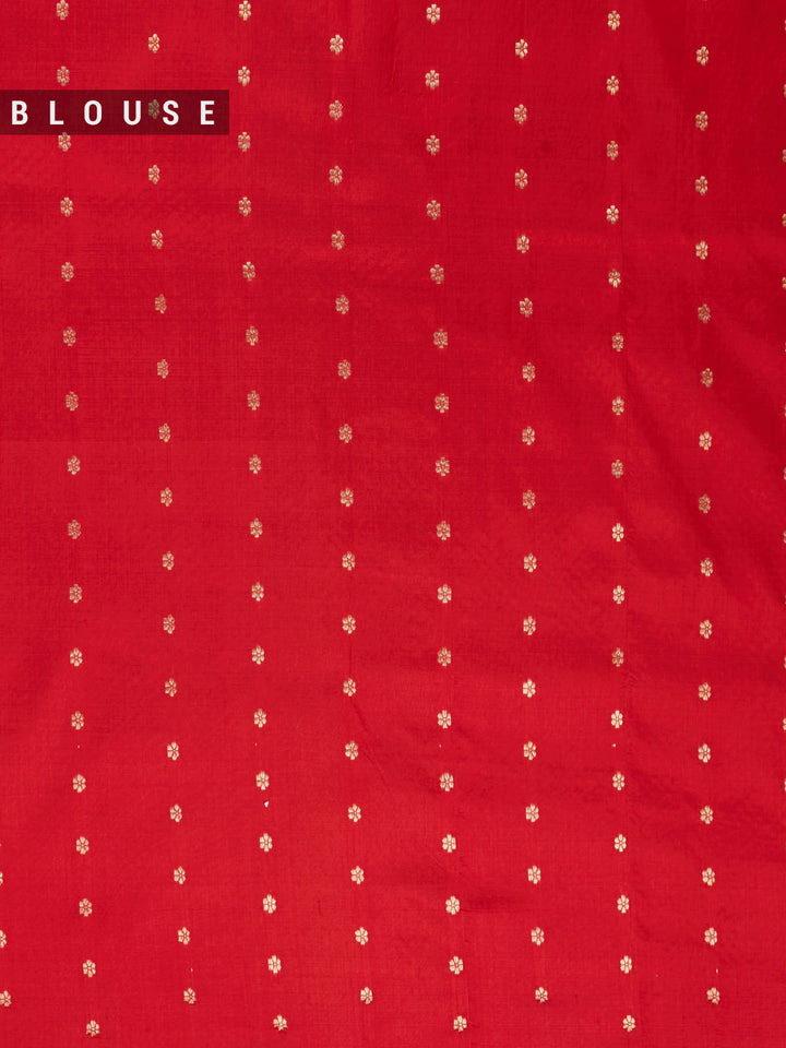 Red Katan Silk Banarasi Saree