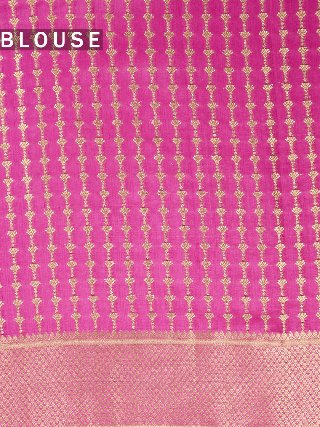 Pink Chiniya Silk Banarasi Saree_5