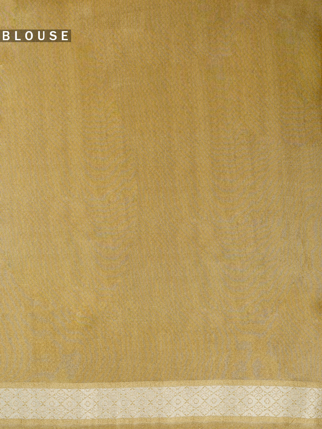 Yellow Tissue Zari Weave Banarasi Saree_5