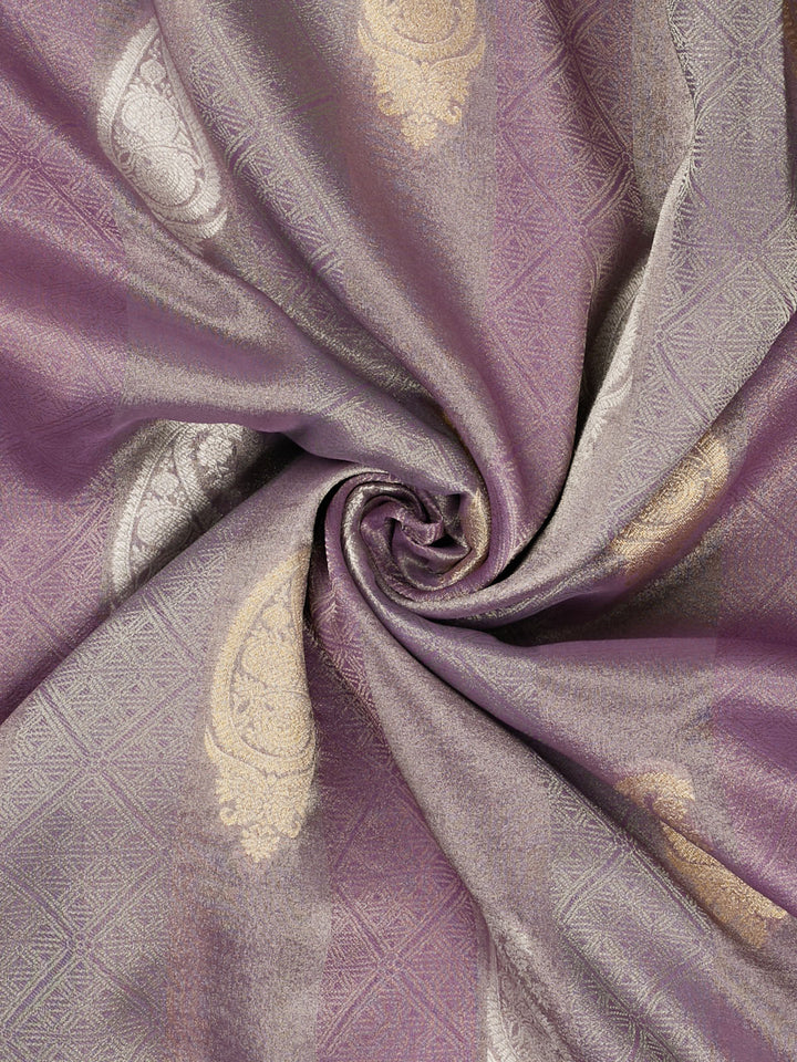 Purple Tissue Sonarupa Butta Banarasi Saree