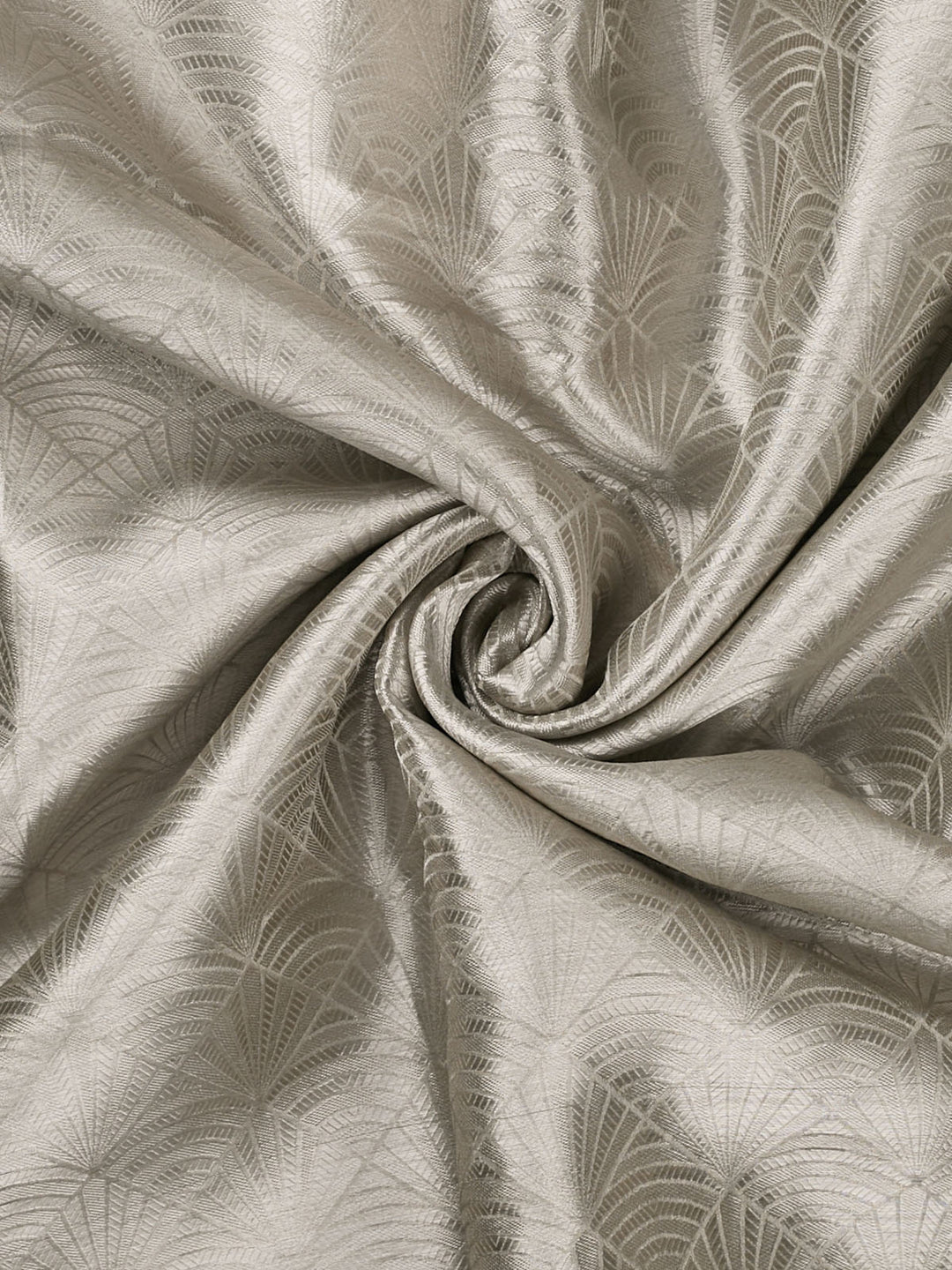 Silver Pure Tissue Broacde Banarasi Saree_3