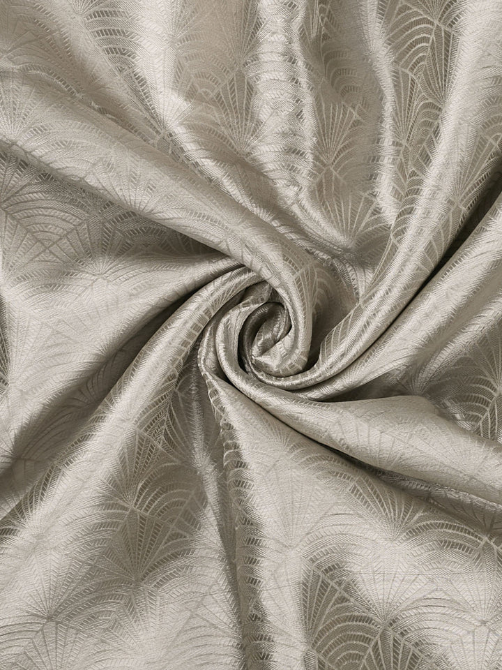Silver Pure Tissue Broacde Banarasi Saree