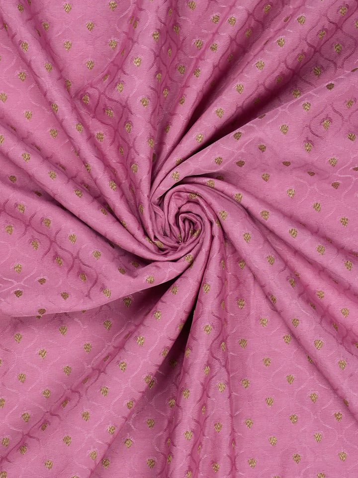 Mauve Crepe Georgette Banarasi Saree