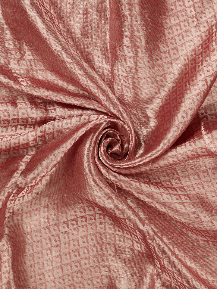 Red Pure Tissue Zari Weave Banarasi Saree