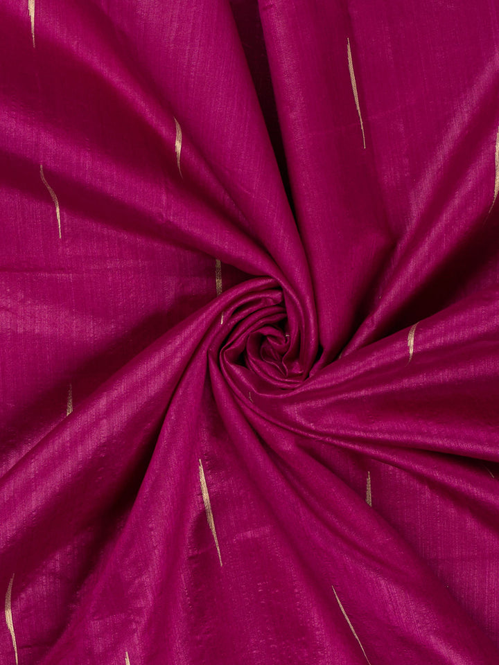 Purple Cotton Plain  Banarasi Saree