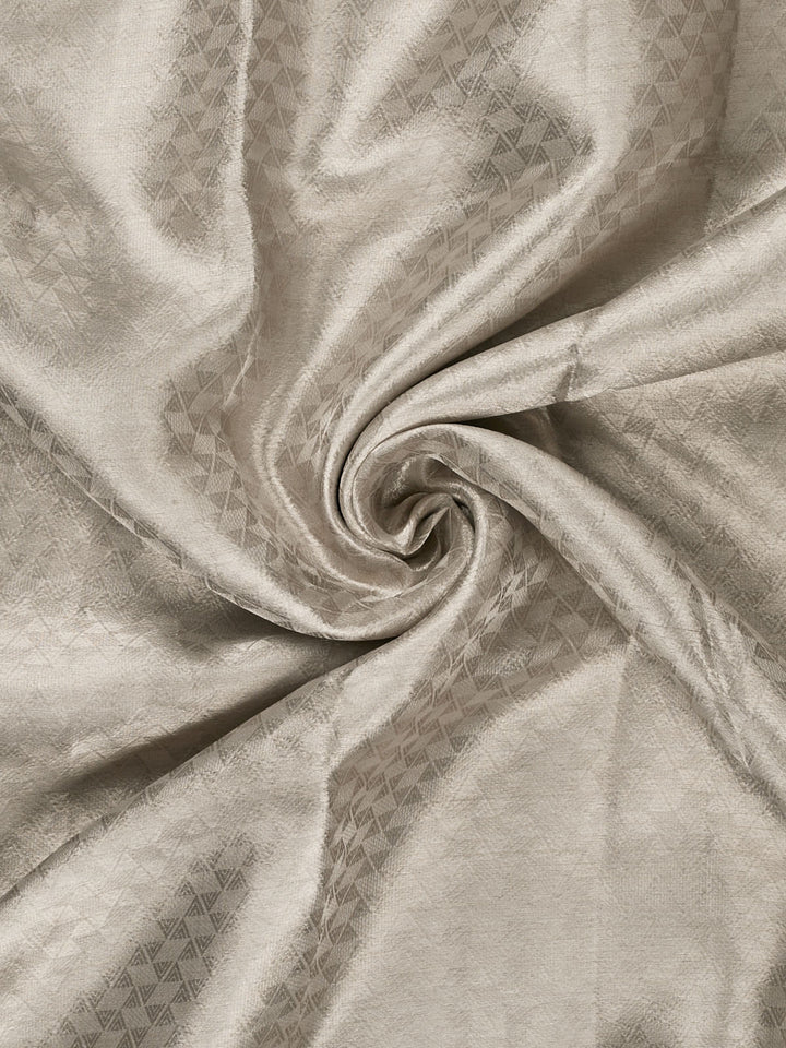 Silver Pure Tissue Zari Weave Banarasi Saree