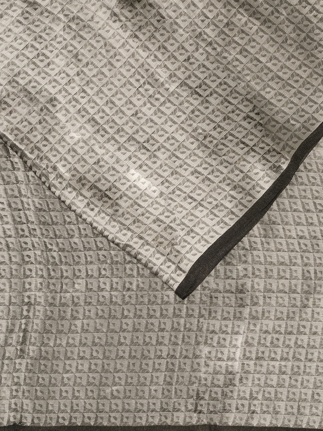 Black Pure Tissue Zari Weave Banarasi Saree_2