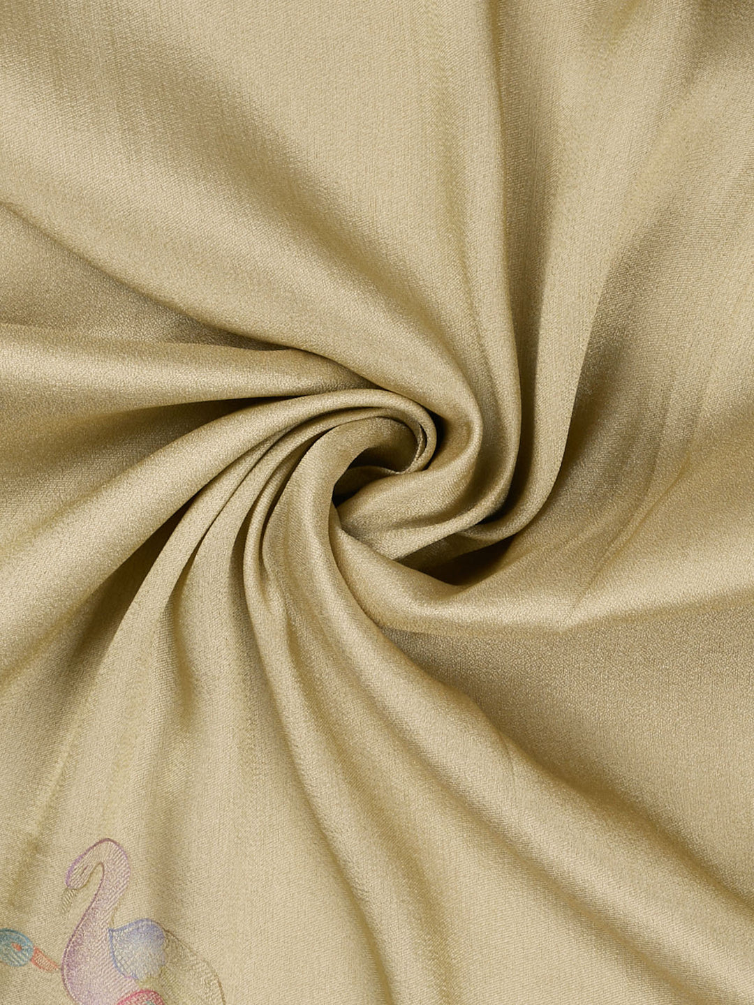 Yellow Pure Tissue Plain Banarasi Saree_3