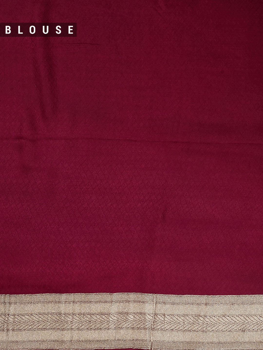 Wine Mysore Silk Zari Buti  Banarasi Saree_5
