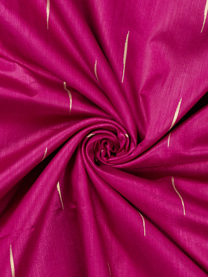 Purple Cotton Plain Banarasi Saree