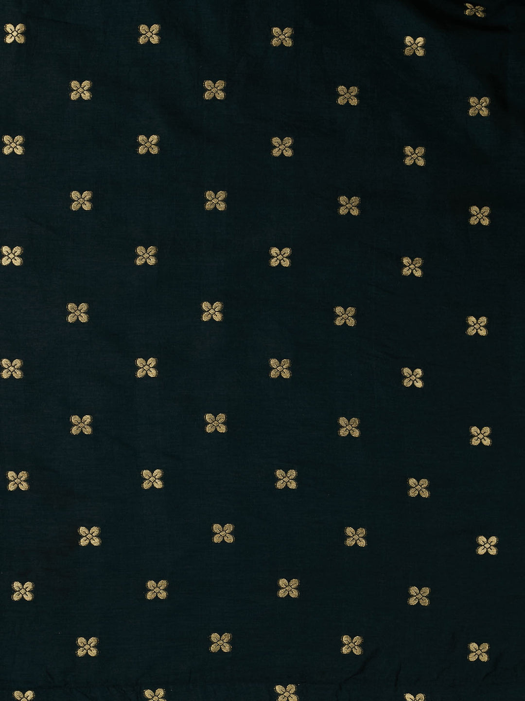 Green Chiffon Printed Banarasi Saree_4