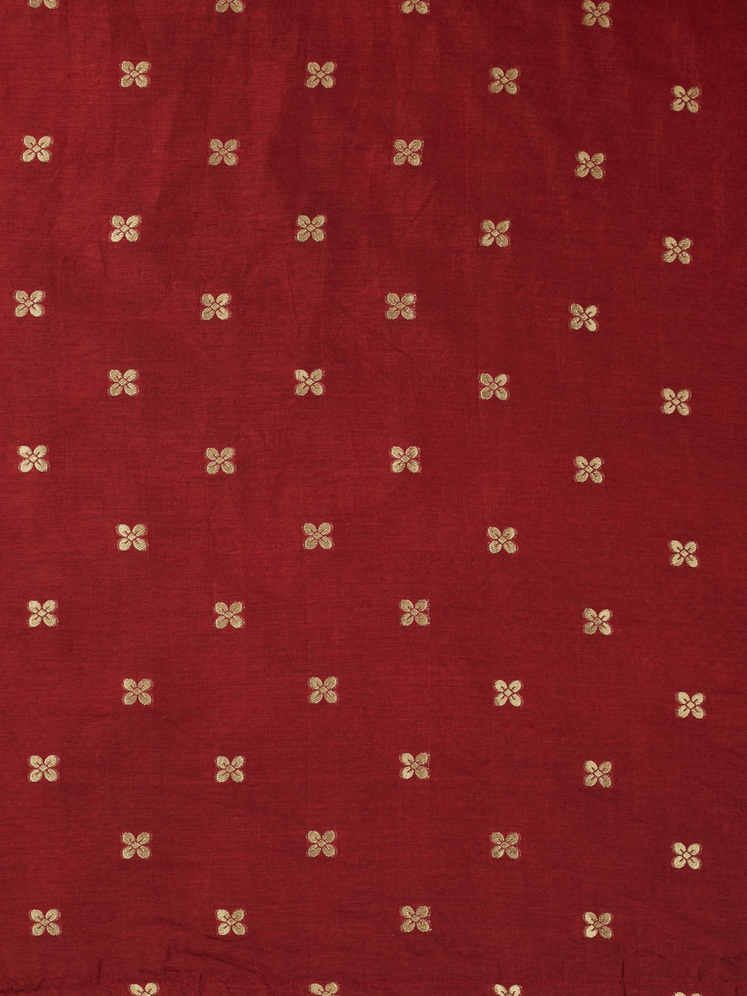 Blue Chiffon Printed Banarasi Saree_4