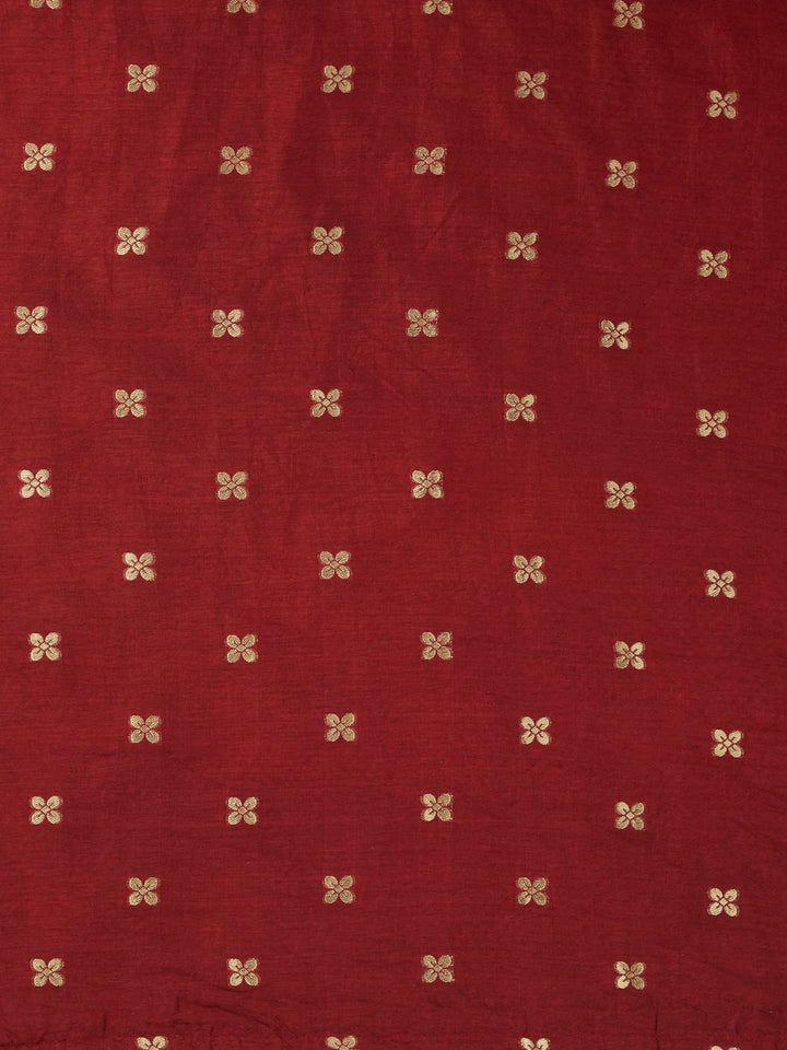 Blue Chiffon Printed Banarasi Saree