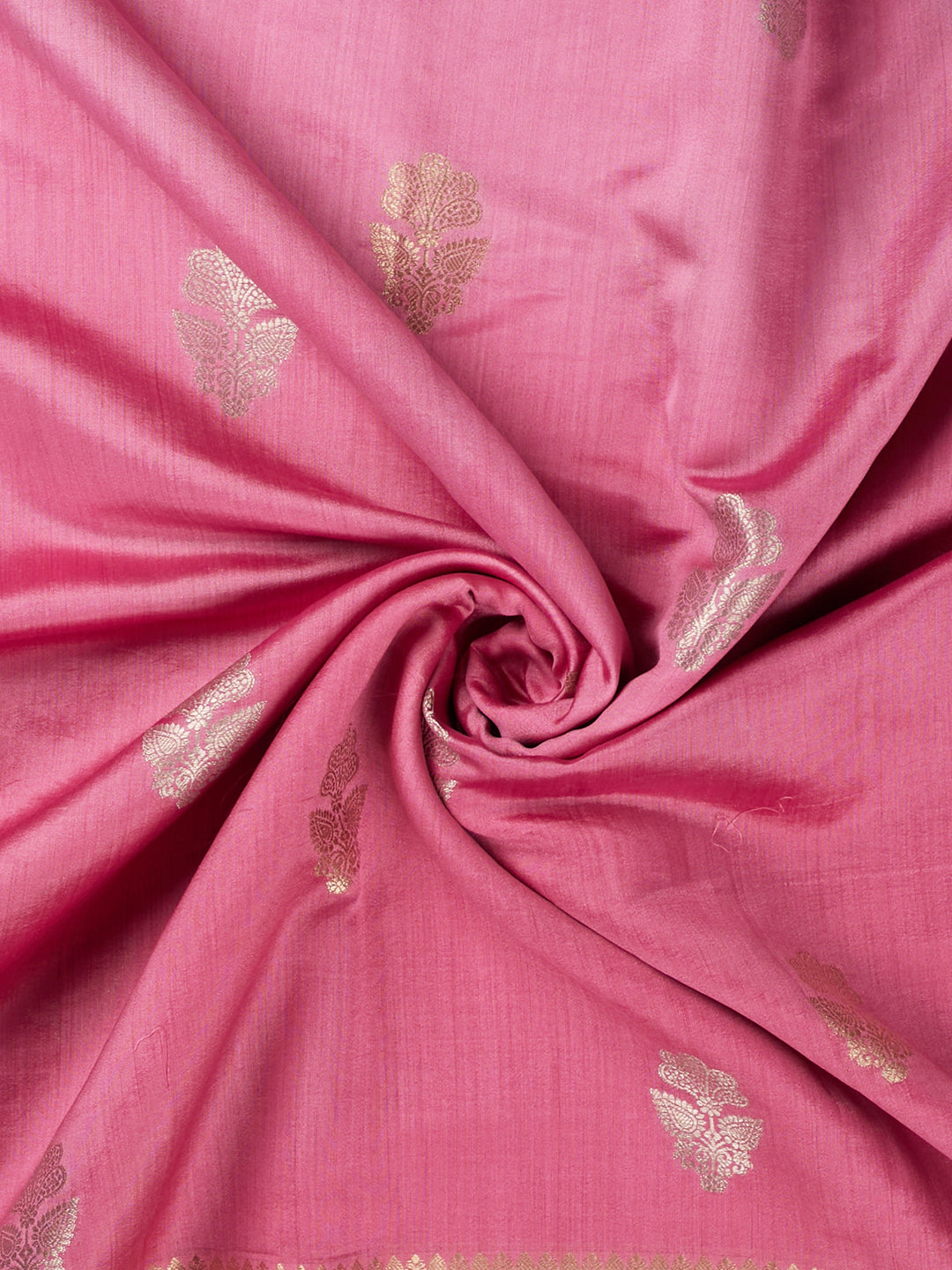 Pearl Pink Chiniya Silk Banarasi Saree_3