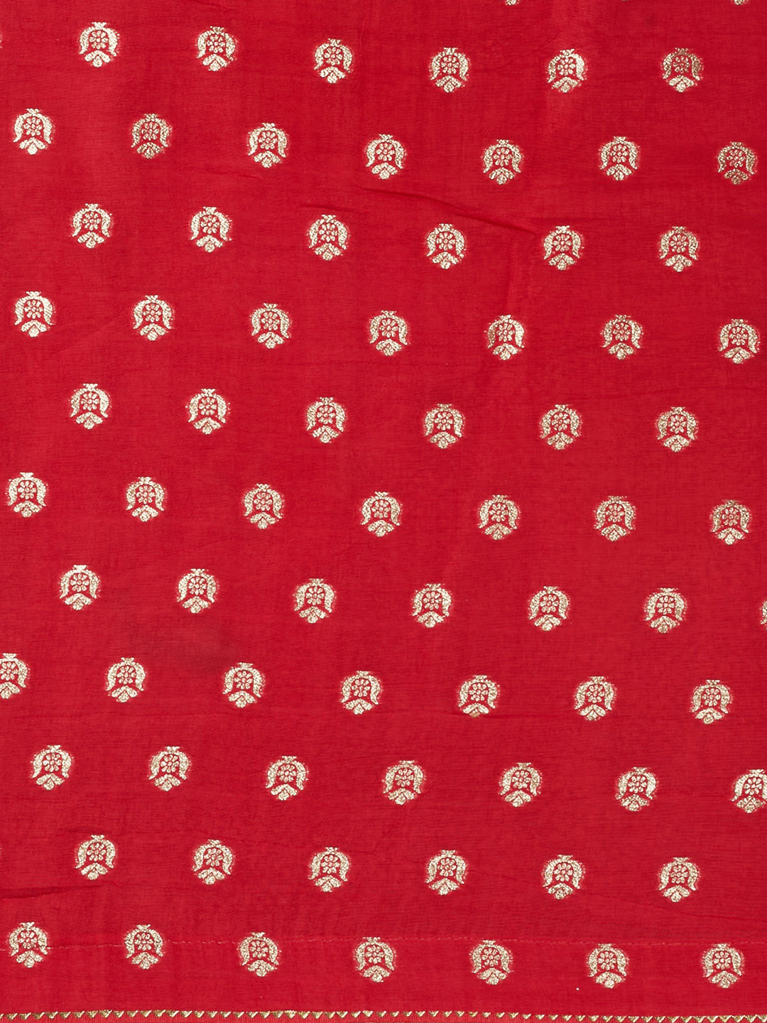 Black Dola Silk  Printed Banarasi Saree_5