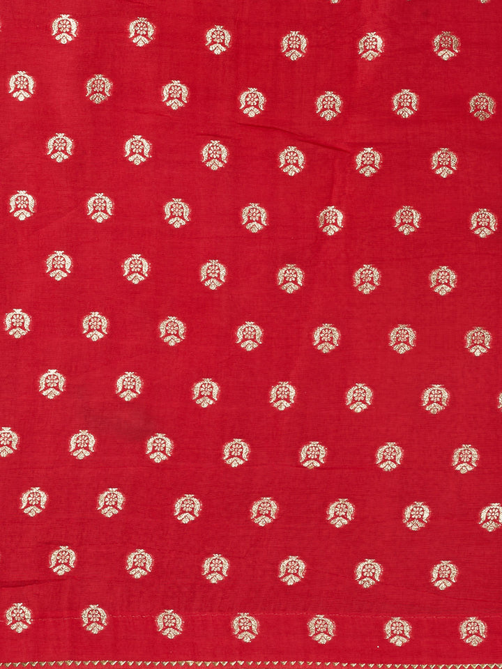 Black Dola Silk  Printed Banarasi Saree