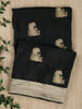 Black Mysore Silk Soarupa Buti With Zari Border Banarasi Saree