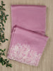 Pink Tissue Plain Banarasi Saree