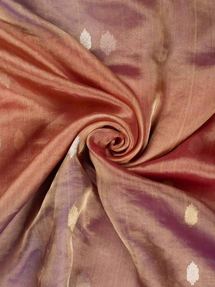 Purple Pure Tissue Sonarupa Butis Banarasi Saree