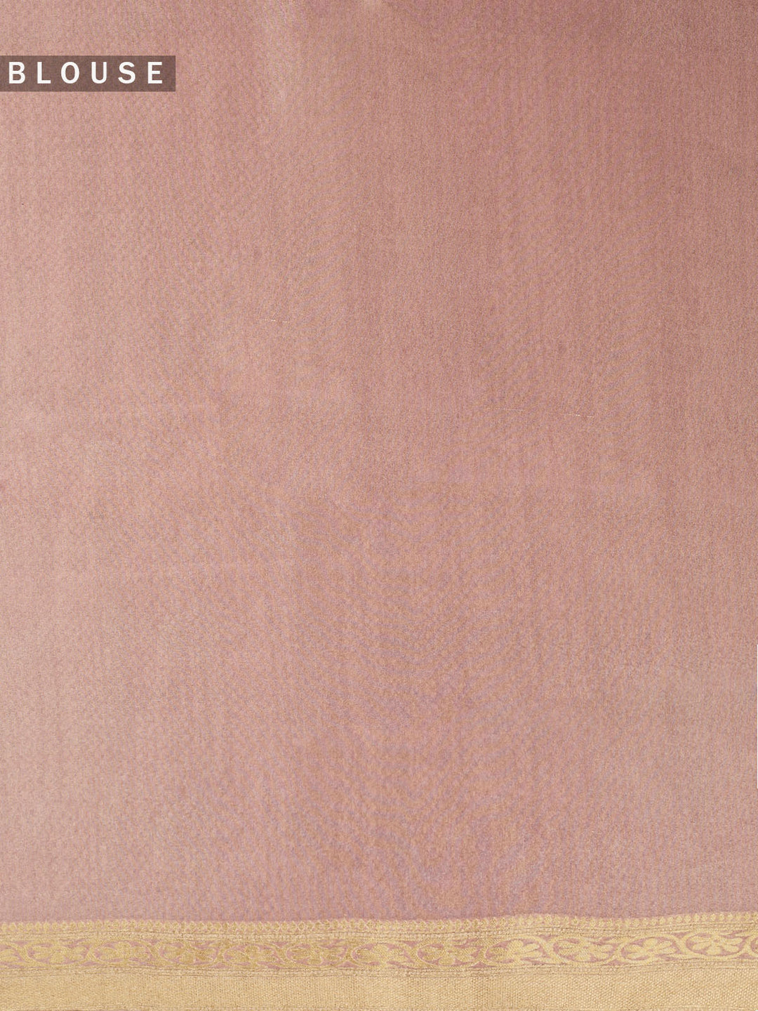 Pink Tissue Zari Weave Banarasi Saree_5