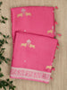 Pink Mysore Silk Sonarupa Buta Banarasi Saree