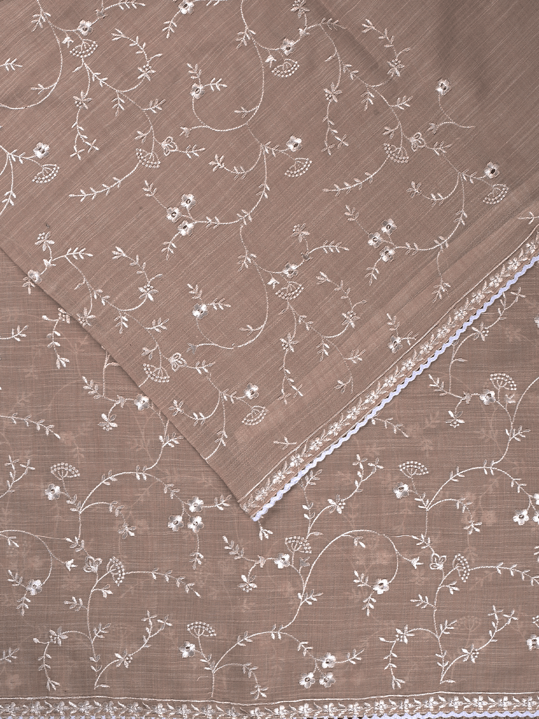 Purple Cotton Jaal Banarasi Saree_2