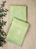 Sage Green Katan Silk Banarasi Saree