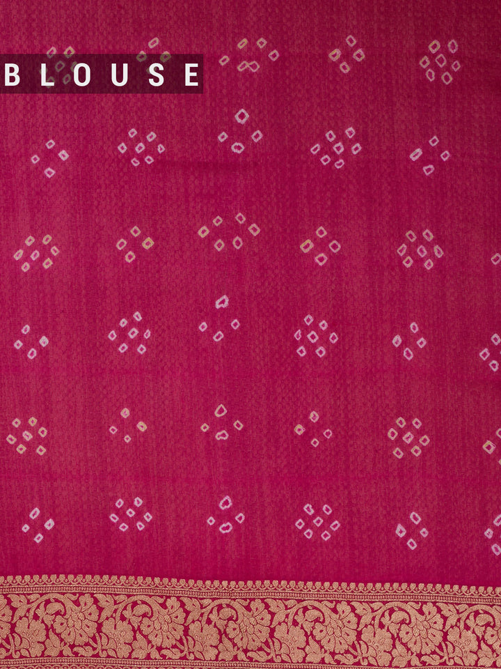 Yellow Shaded Khaddi Georgette Banarasi Saree