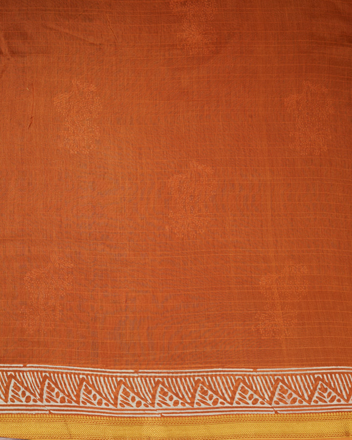 Brown Maheshwari Banarasi Saree