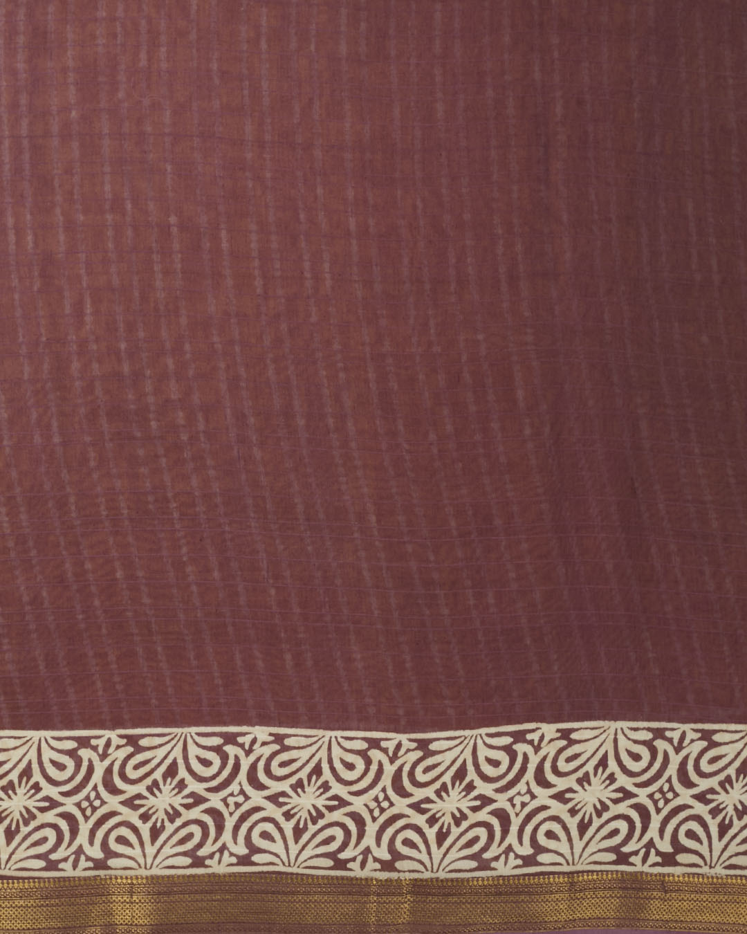 Yellow Maheshwari Banarasi Saree_4