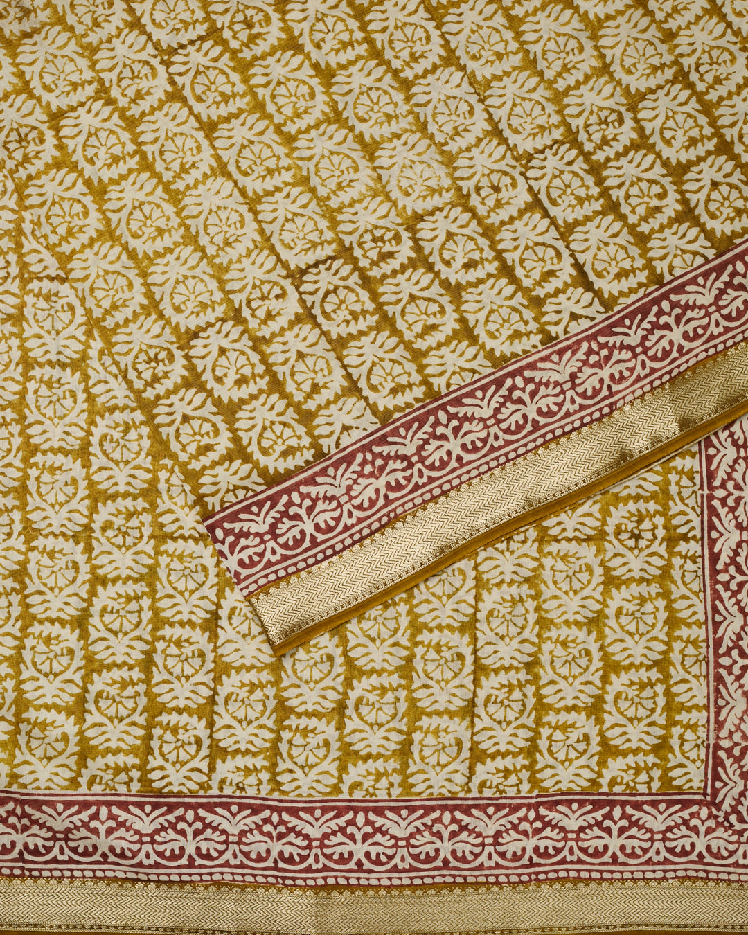 Green Maheshwari Banarasi Saree_2