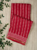 Red Kota Printed Banarasi Saree