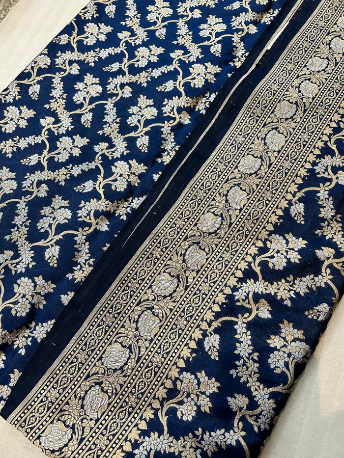 Why Katan is called the queen of Banarasi silks