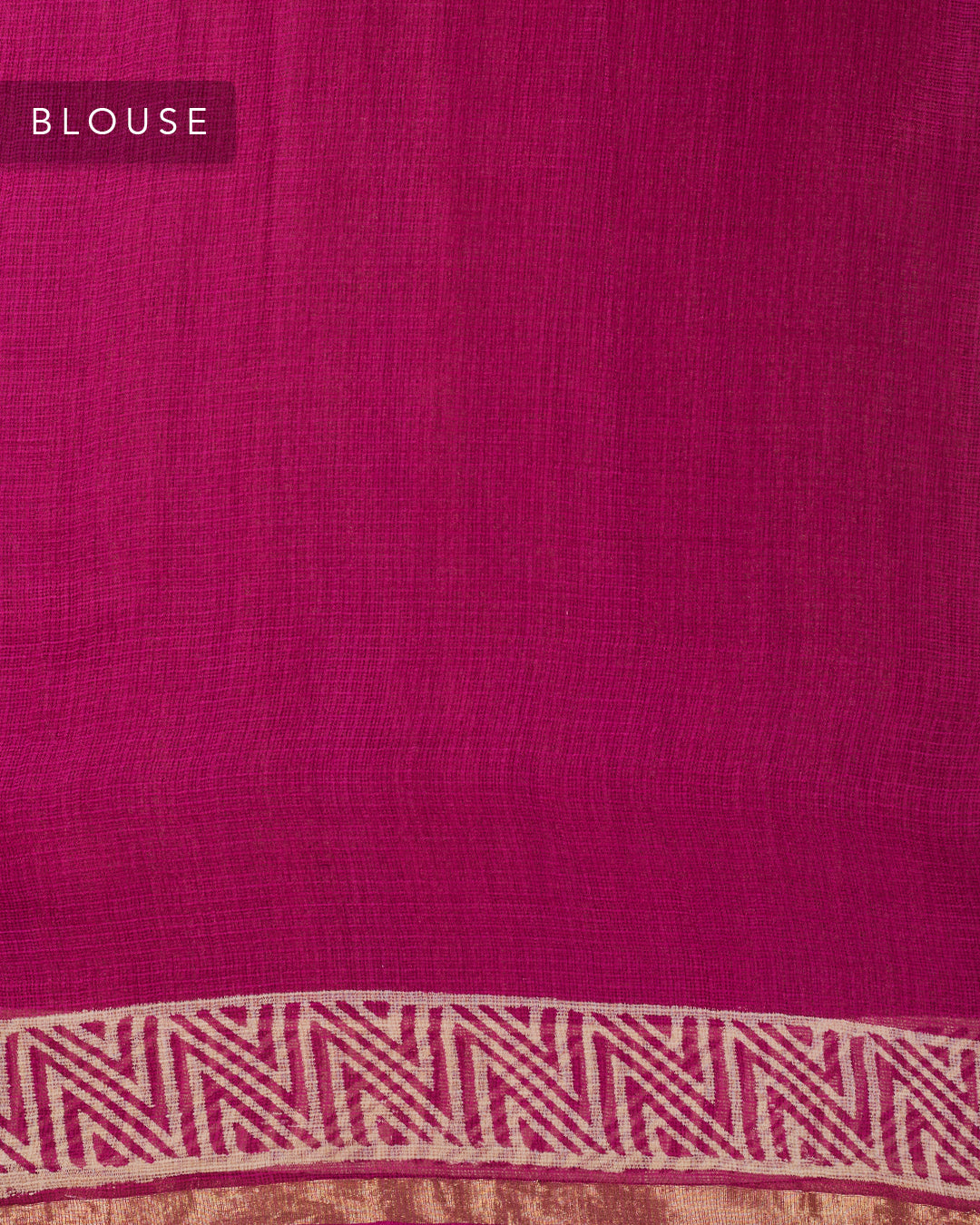 Purple Kota Printed Banarasi Saree_5