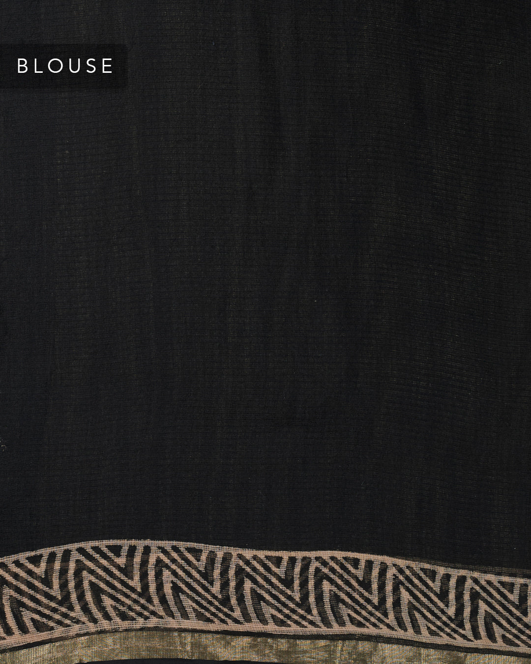 Black Kota Printed Banarasi Saree_5