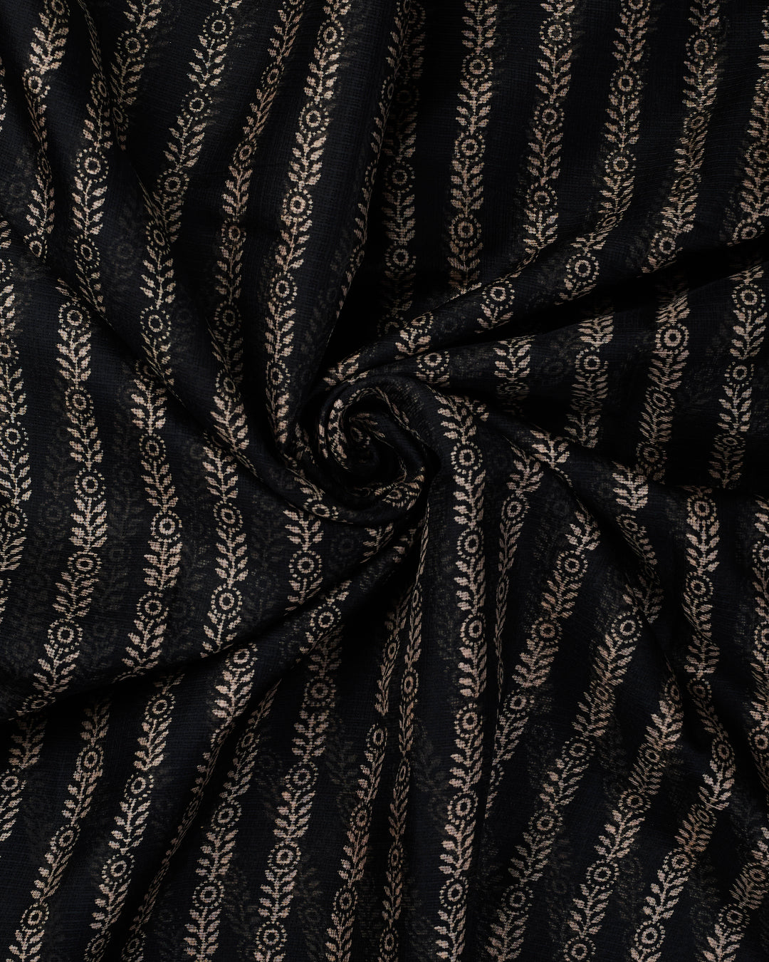 Black Kota Printed Banarasi Saree_3