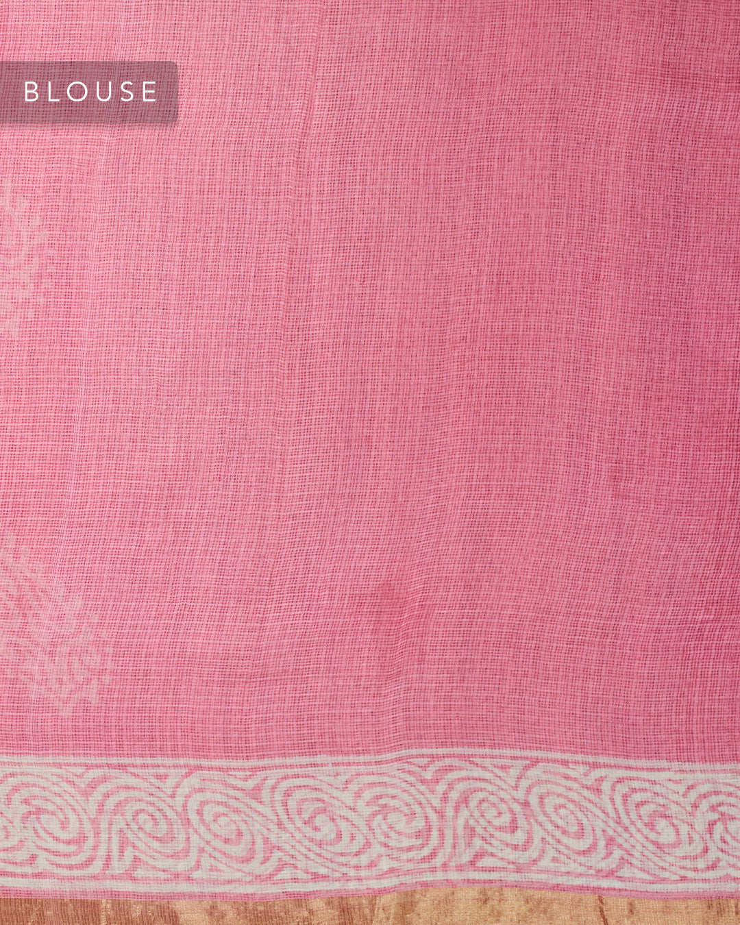 Pink Kota Printed Banarasi Saree_5