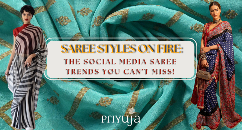 Saree Styles: Social Media Saree Trends You Can't Miss!