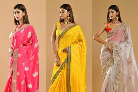 Party Wear Organza Sarees To Buy in 2023