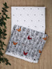 White Kota Thread Butis Banarasi Saree