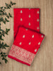Hot Pink Katan Silk Banarasi Saree