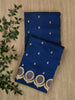 Royal Blue Katan Silk Banarasi Saree