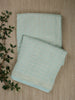 Light Pista Green Crepe Georgette Banarasi Saree