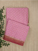 Dusty Pink Crepe Georgette Banarasi Saree