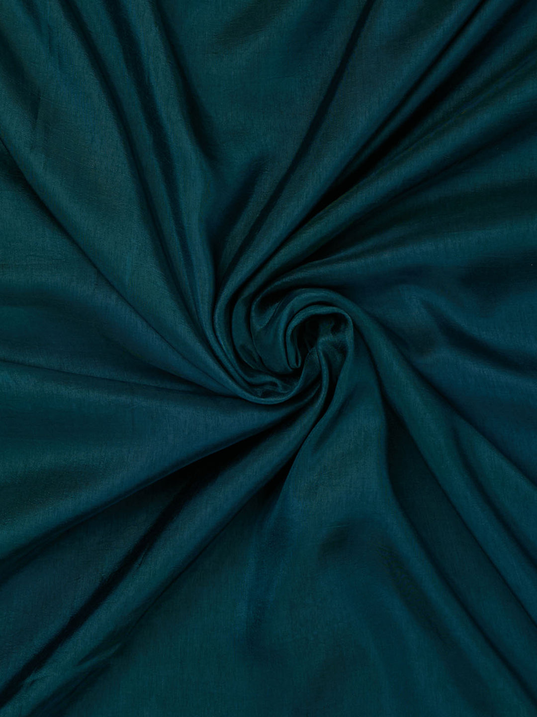 Green Dola Silk Plain Banarasi Saree_4