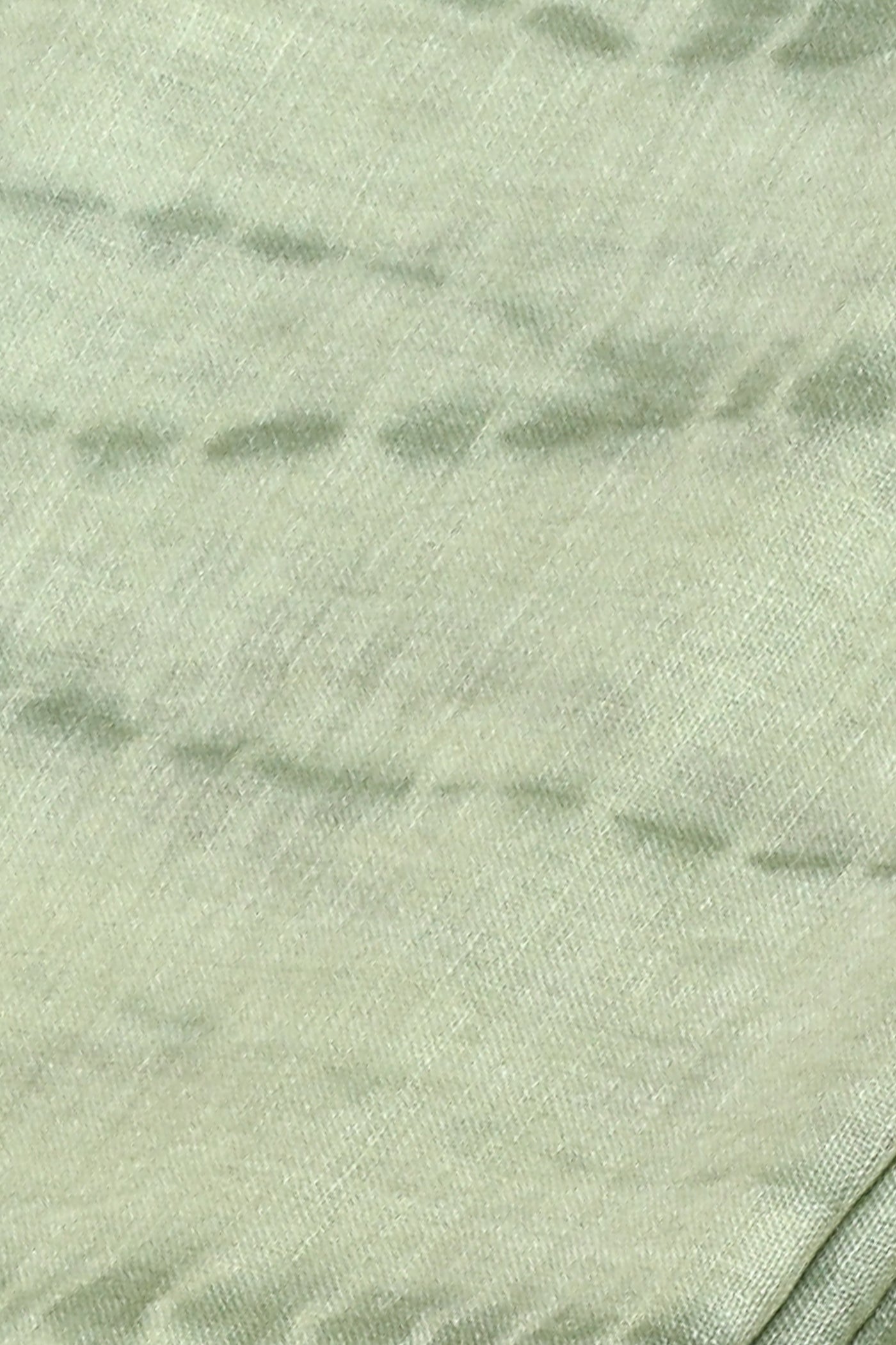 Green Linen Embroidered Unstitched Kurta Dupatta Set